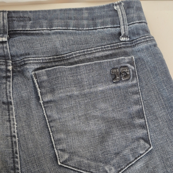 Joe's Jeans Suspender Chelsea Button-Fly Rolled Cuff Skinny Jeans - Size 27 / 4 - Picture 6 of 14